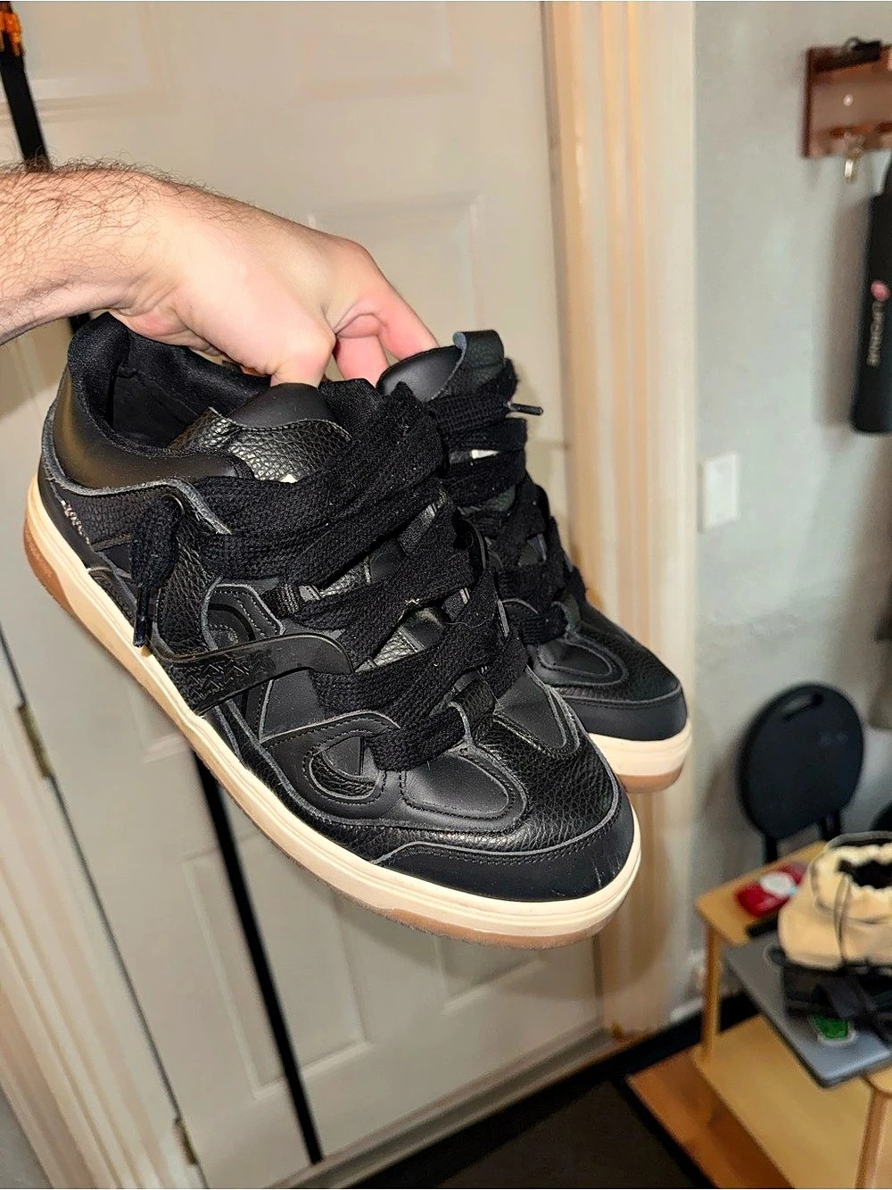 Represent Bully Sneaker Black Gum & Brown Men's Sneakers US 12